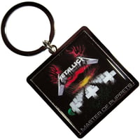 【公式新品】METALLICA - MASTER OF PUPPETS KEYCHAIN メタリカ グッズ
