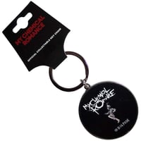 【公式新品】MY CHEMICAL ROMANCE - THE BLACK PARADE EMBLEM KEYCHAIN マイケミカルロマンス グッズ