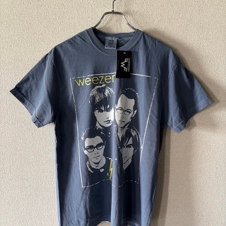 【公式新品】 WEEZER - FRAMED BLUE JEAN COMFORT COLORS ウィーザーTシャツ