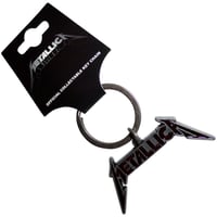 【公式新品】METALLICA - DEEP RED LOGO KEYCHAIN メタリカ グッズ