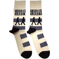 【公式新品】THE BEATLES - ABBEY ROAD CROSSING NATURAL ANKLE SOCKS (UK SIZE 7-11) ザビートルズ グッズ