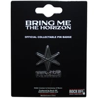 【公式新品】BRING ME THE HORIZON - 6-POINT STAR PIN BADGE BMTH グッズ