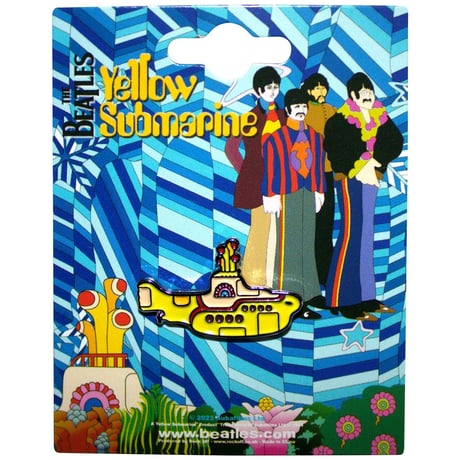 【公式新品】THE BEATLES - YELLOW SUBMARINE PIN BADGE ザビートルズ グッズ