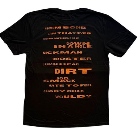 【公式新品】ALICE IN CHAINS - DISTRESSED DIRT (Back Print) アリスインチェインズtシャツ