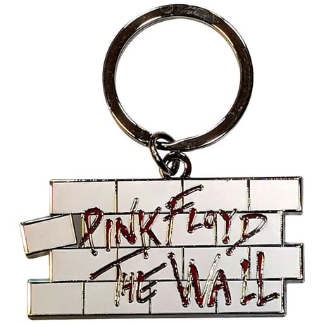 【公式新品】PINK FLOYD - THE WALL WALL LOGO KEYCHAIN ピンクフロイド グッズ