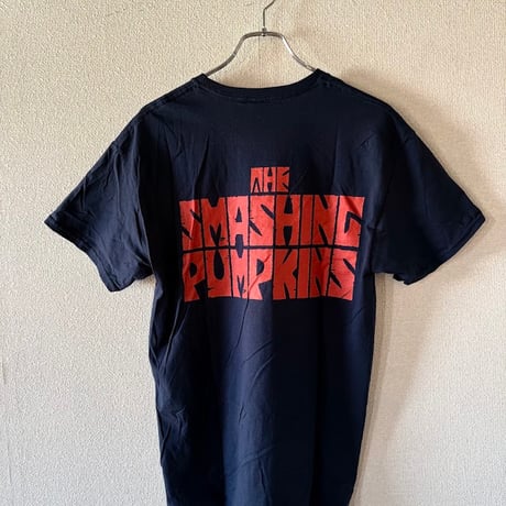 【公式新品】THE SMASHING PUMPKINS - RED FACE VAMPIRE NAVY BLUE (Back Print)スマッシングパンプキンズTシャツ