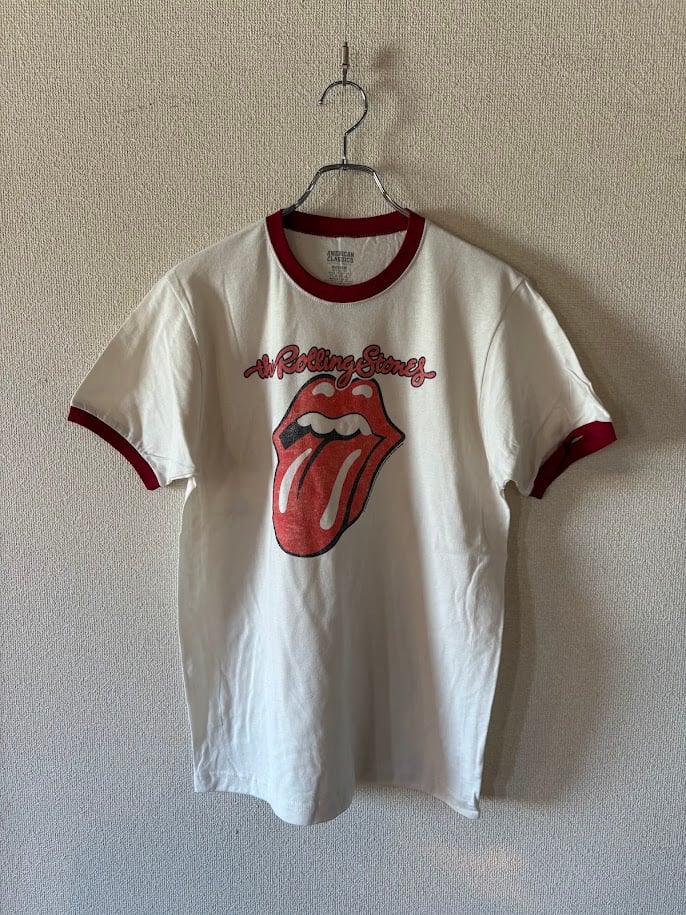 【公式新品】THE ROLLING STONES - TONGUE LOGO RINGER ザローリングストーンズ tシャツ ...