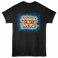 【公式新品】NAUGHTY BY NATURE - GRAFFITI BLACK ノーティバイネイチャー tシャツ