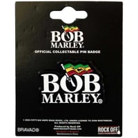 【公式新品】BOB MARLEY - LOGO PIN BADGE ボブマーリー グッズ