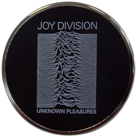 【公式新品】JOY DIVISION - UNKNOWN PLEASURES PIN BADGE ジョイディヴィジョン グッズ