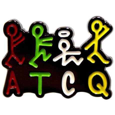 【公式新品】A TRIBE CALLED QUEST - STICK FIGURES LOGO PIN BADGE ATCQ グッズ