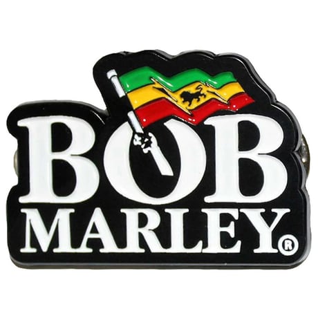 【公式新品】BOB MARLEY - LOGO PIN BADGE ボブマーリー グッズ