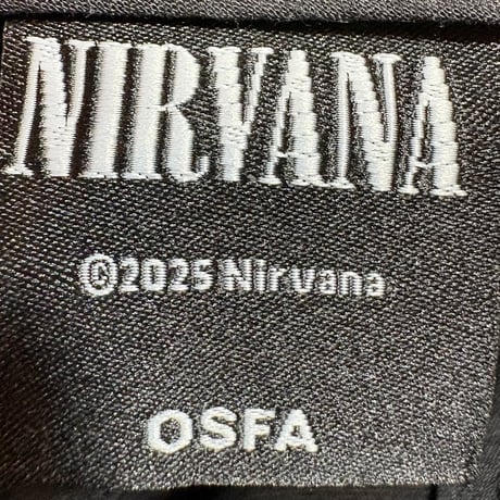 【公式新品】NIRVANA - LOGO & HAPPY FACE BASEBALL CAP BLACK UNISEX SNAPBACK ニルヴァーナ グッズ 帽子