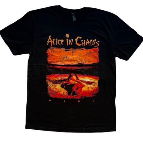 【公式新品】ALICE IN CHAINS - DISTRESSED DIRT (Back Print) アリスインチェインズtシャツ