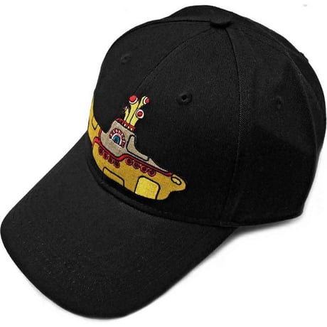 【公式新品】THE BEATLES - YELLOW SUBMARINE BASEBALL CAP BLACK UNISEX ザビートルズ グッズ 帽子