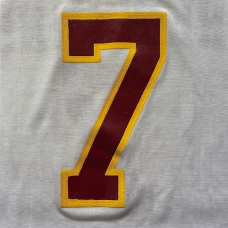 「Rawlings(ローリングス)」ワシントン レッドスキンズ フットボールチーム NFL 7 USA製 ジャージ Tシャツ [2001017]