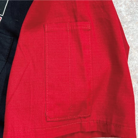 「RED CAP(レッドキャップ)」ジェーアールショックス バイカラー 2トーン 10周年記念 ワークシャツ [2205002]
