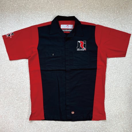 「RED CAP(レッドキャップ)」ジェーアールショックス バイカラー 2トーン 10周年記念 ワークシャツ [2205002]