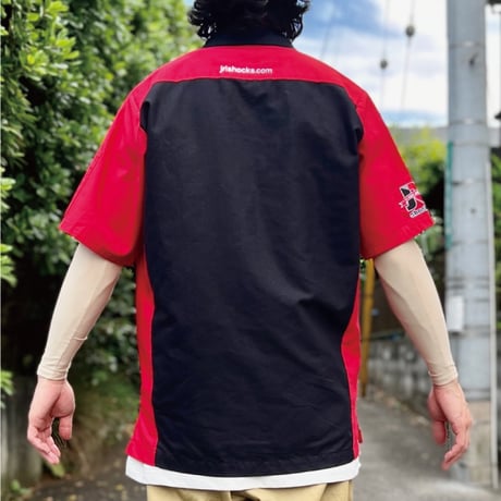 「RED CAP(レッドキャップ)」ジェーアールショックス バイカラー 2トーン 10周年記念 ワークシャツ [2205002]