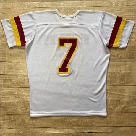 「Rawlings(ローリングス)」ワシントン レッドスキンズ フットボールチーム NFL 7 USA製 ジャージ Tシャツ [2001017]