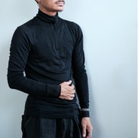 JOHA / Blouse w/zipper
