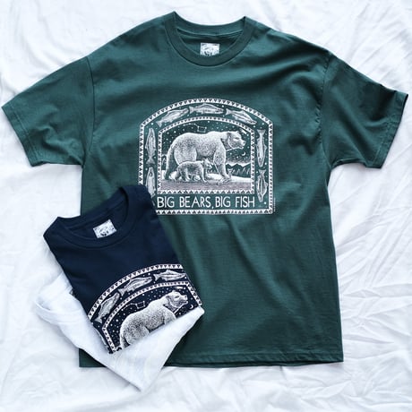 RAY TROLL / Big Bears Big Fish T-Shirt