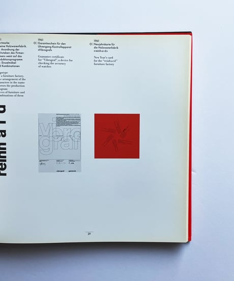 Siegfried Odermatt & Rosmarie Tissi: Graphic design　オーデルマット&ティッシ