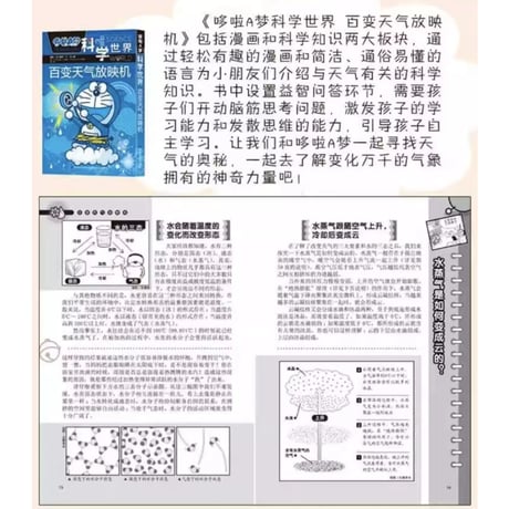 【漫画】 哆啦A梦 科学世界  (ドラえもん)　作者：藤子．F．不二雄