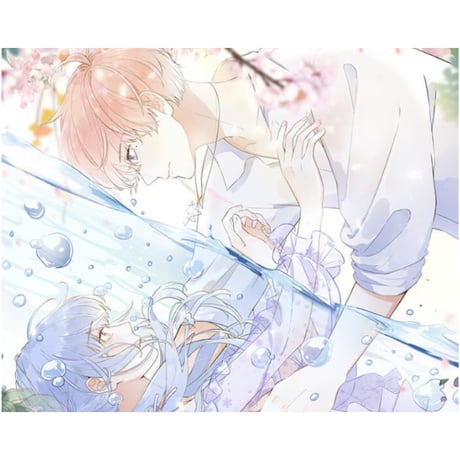 【漫画】 水中飘零之星 1