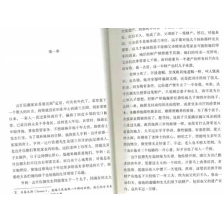 【小説/中国語・英語版(２冊セット)】理智与情感＆SENSE AND SENSIBILITY（分別と多感）　著者：ジェイン・オースティン