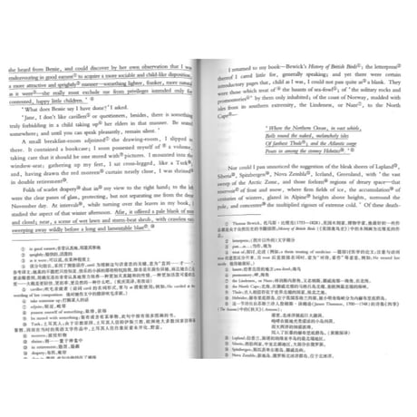 【小説/中国語・英語版(２冊セット)】简・爱 ＆ JANE EYRE（ジェーン・エア）　著者：シャーロット・ブロンテ