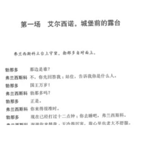 【小説】哈姆雷特(ハムレット)　　著者：ウィリアム・シェイクスピア