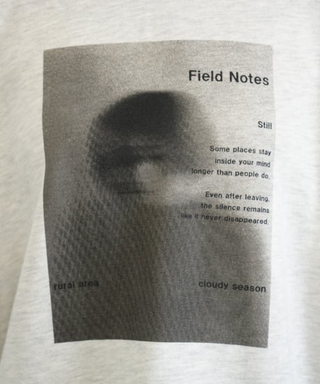 フォトプリントスウェットトレーナー