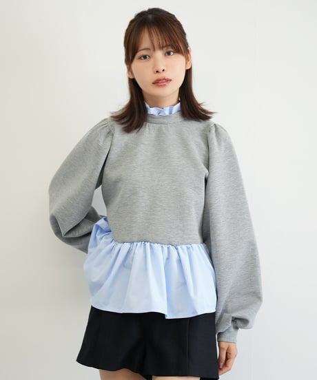 ドッキングシャツプルオーバー