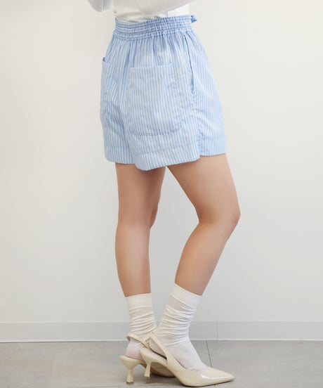 ストライプショートパンツ
