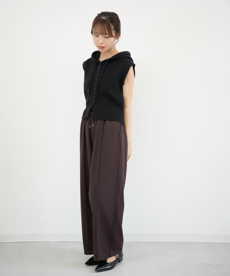 センターラインジョーゼットパンツ
