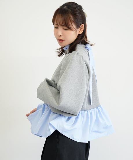 ドッキングシャツプルオーバー