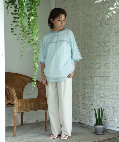 メッシュレイヤードＴシャツ