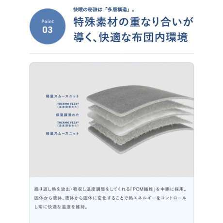 BAKUNE　オールシーズン掛け布団　※シングルサイズ（グレー）