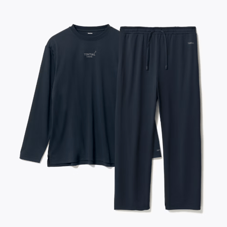BAKUNE　Dry Men's上下セット（ネイビー）