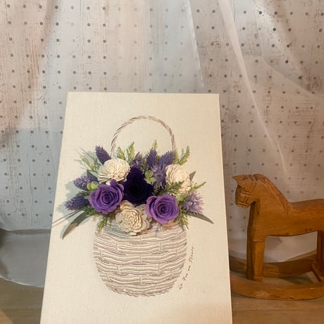 刺繍キャンパスボード(Pu)