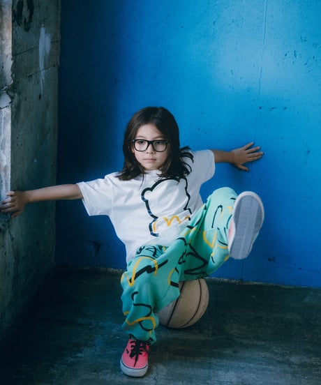 ALL-OVER PATTERED SWEAT PANTS