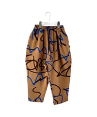 ALL-OVER PATTERED SWEAT PANTS
