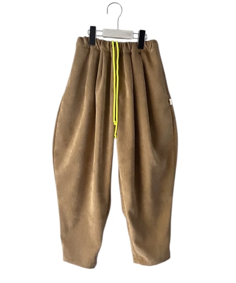 CORDUROY TEPERED PANTS