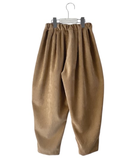 CORDUROY TEPERED PANTS