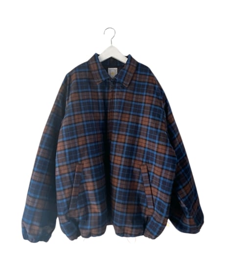 FRANNEL CHECK BLOUSON