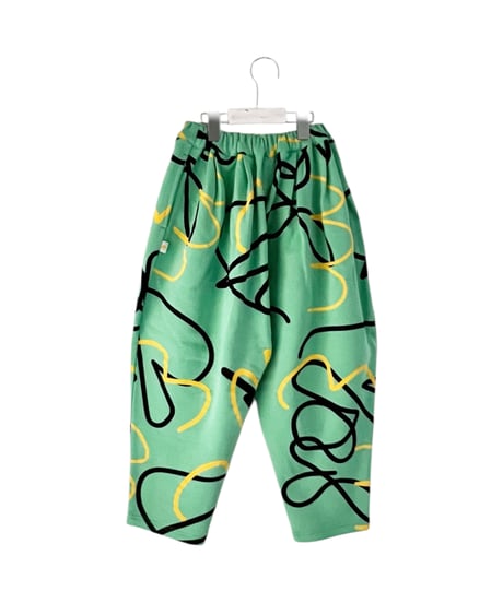 ALL-OVER PATTERED SWEAT PANTS