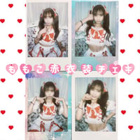 ももこ赤衣装落チェキ