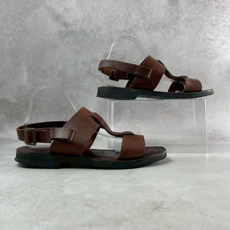 ISSEY MIYAKE MEN Sandals leather brown L | P.C/H