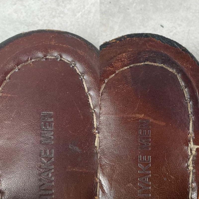 ISSEY MIYAKE MEN Sandals leather brown L | P.C/H